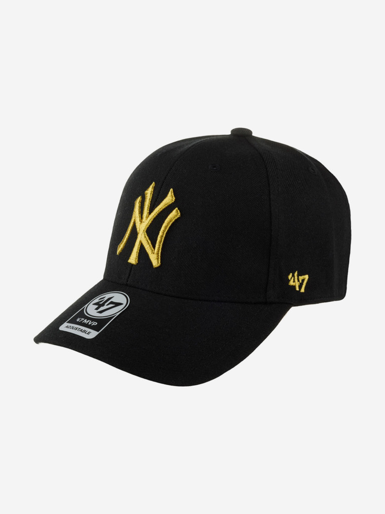 Бейсболка 47 BRAND B-MTLCS17WBP-BK New York Yankees MLB (черный)
