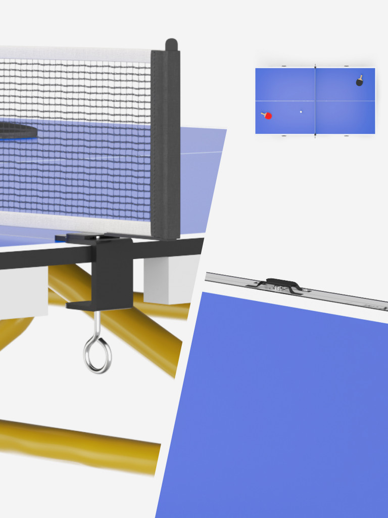 Теннисный стол UNIX Line Simple Indoor 12mm MDF (Blue)