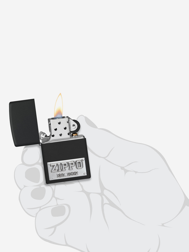 Зажигалка бензиновая ZIPPO 48689 License Plate