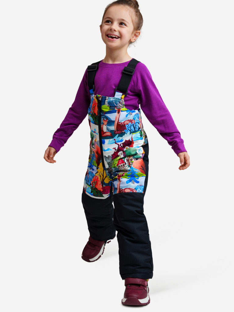 Комплект зимний для девочек: куртка, полукомбинезон PlayToday