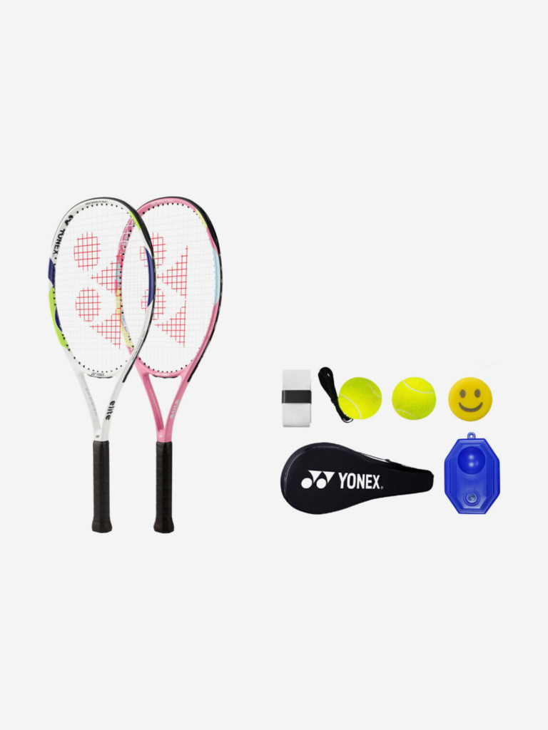 Комплект из 2 ракеток для тенниса Yonex Elite