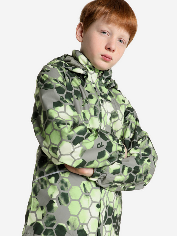 Куртка для мальчиков Reima Lappohja зеленый цвет — купить за 4499 руб. со скидкой 40 %, отзывы в интернет-магазине Спортмастер