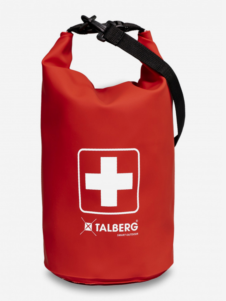 Гермоаптечка FIRST AID ROLL, красный