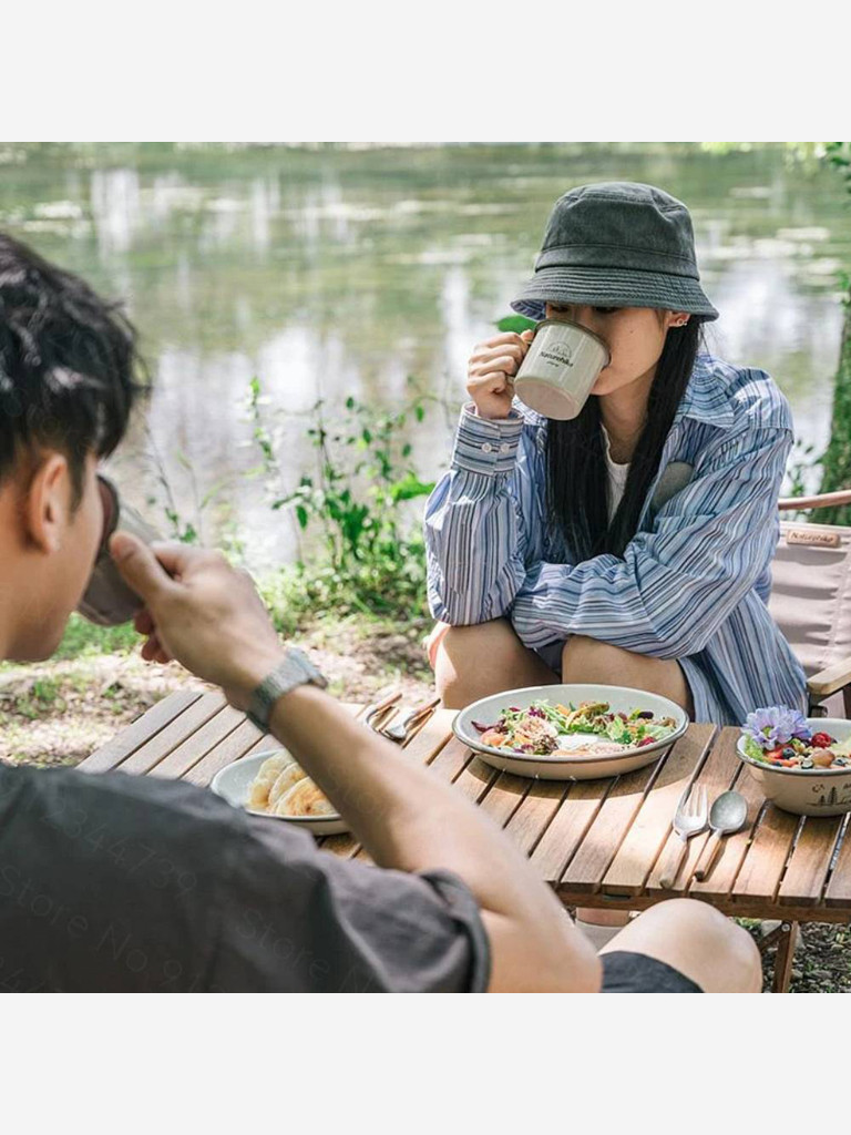 Тарелка эмалированная Naturehike NH20SJ030 210мм