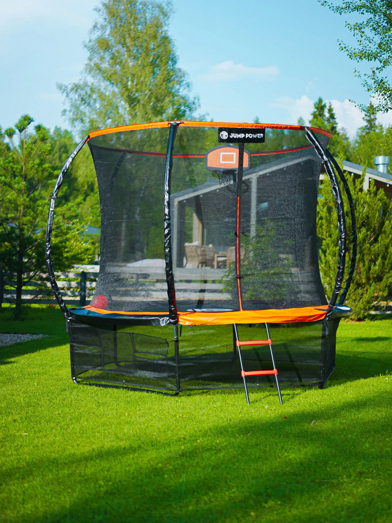 Каркасный батут Jump Power 10 ft Pro Inside Basket Orange