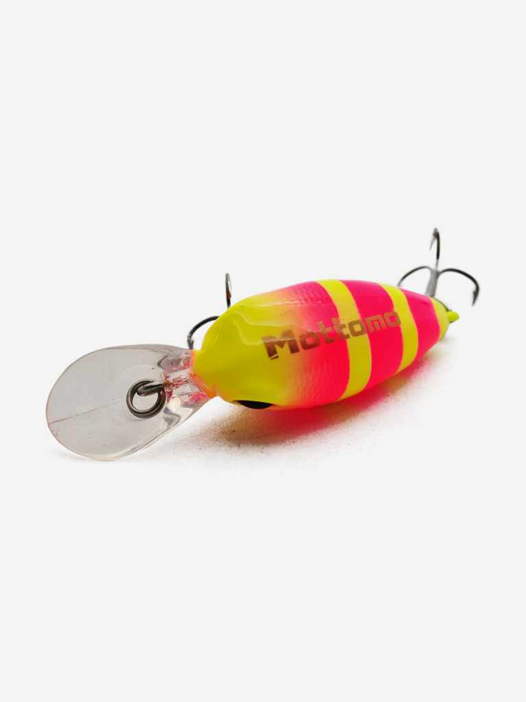Воблер Mottomo Stalker DR 32F 3g Pink Chartreuse