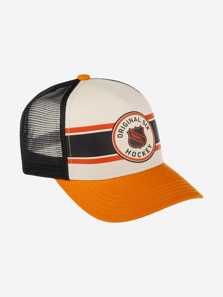 Бейсболка с сеточкой AMERICAN NEEDLE 21001A-NHL Original 6 Sinclair NHL (оранжевый)