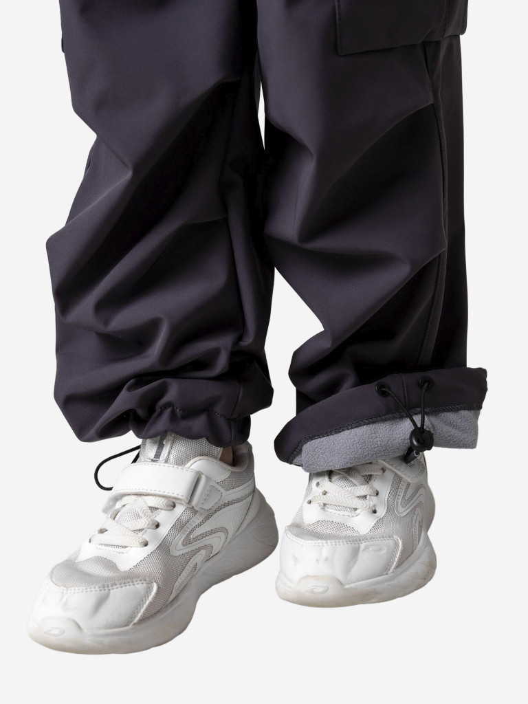 Брюки софтшелл для девочки batik чугунный