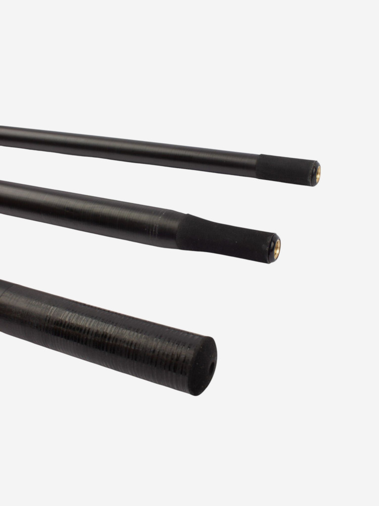 Ручка для подсачека Fish Crystal Duna Landing штекерная, карбон, спортивная 3 секции, 4.2 м