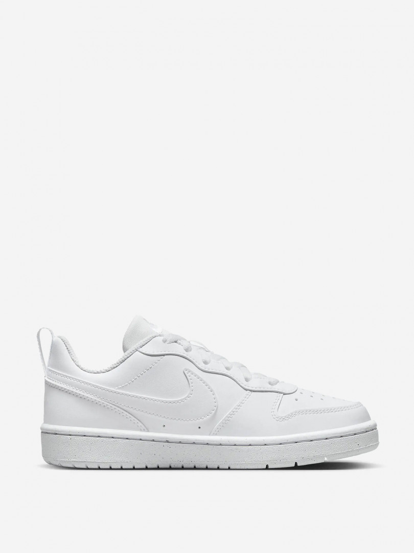 фото Кеды детские nike court borough low recraft bg, белый