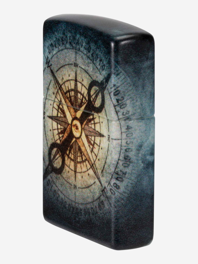 Зажигалка Zippo Compass Ghost Glow In The Dark Green