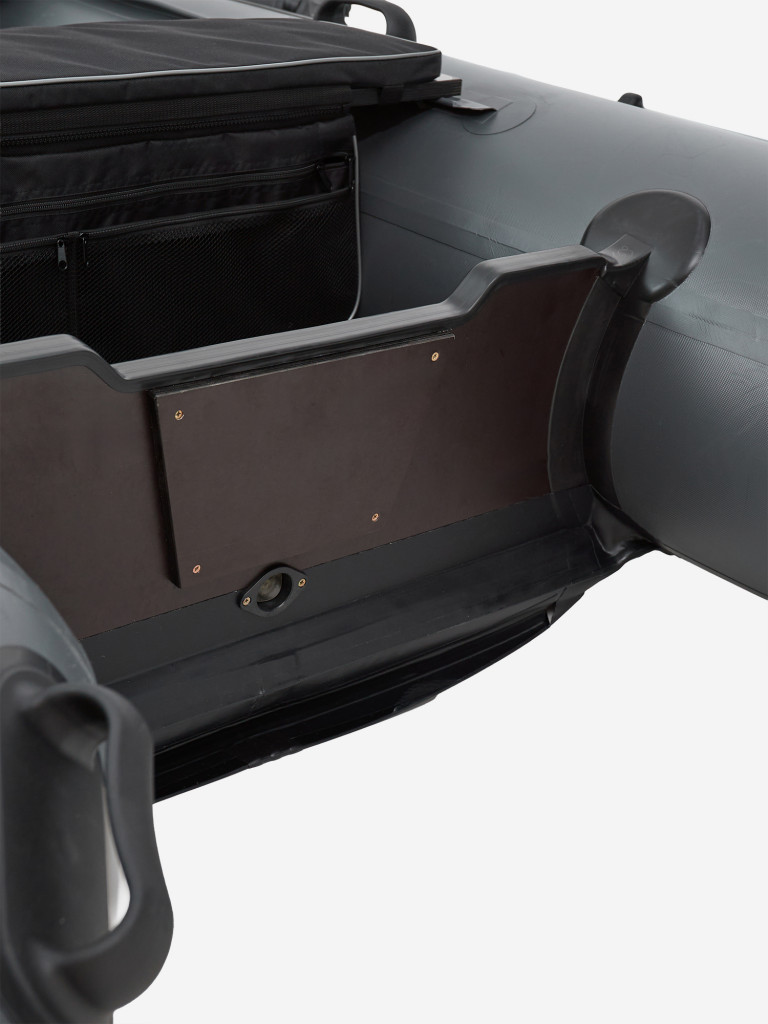 Лодка ПВХ под мотор Yukona 300 НДНД надувная для рыбалки, серая