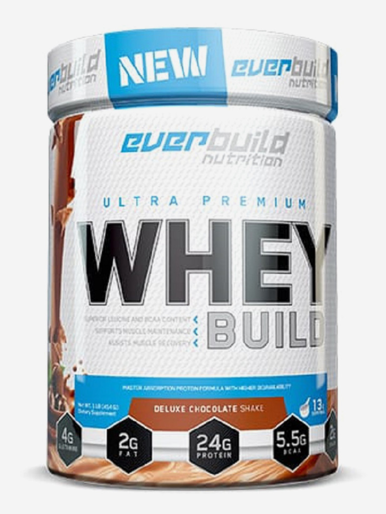 Протеин Everbuild Nutrition ULTRA PREMIUM WHEY BUILD 454 гр