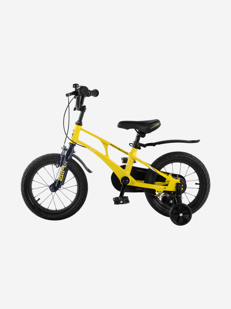 Велосипед для мальчиков Maxiscoo Air Standard Plus 14 Желтый