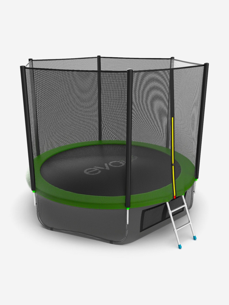 Батут каркасный EVO JUMP External 10ft + нижняя защитная сеть, диаметр 305 см