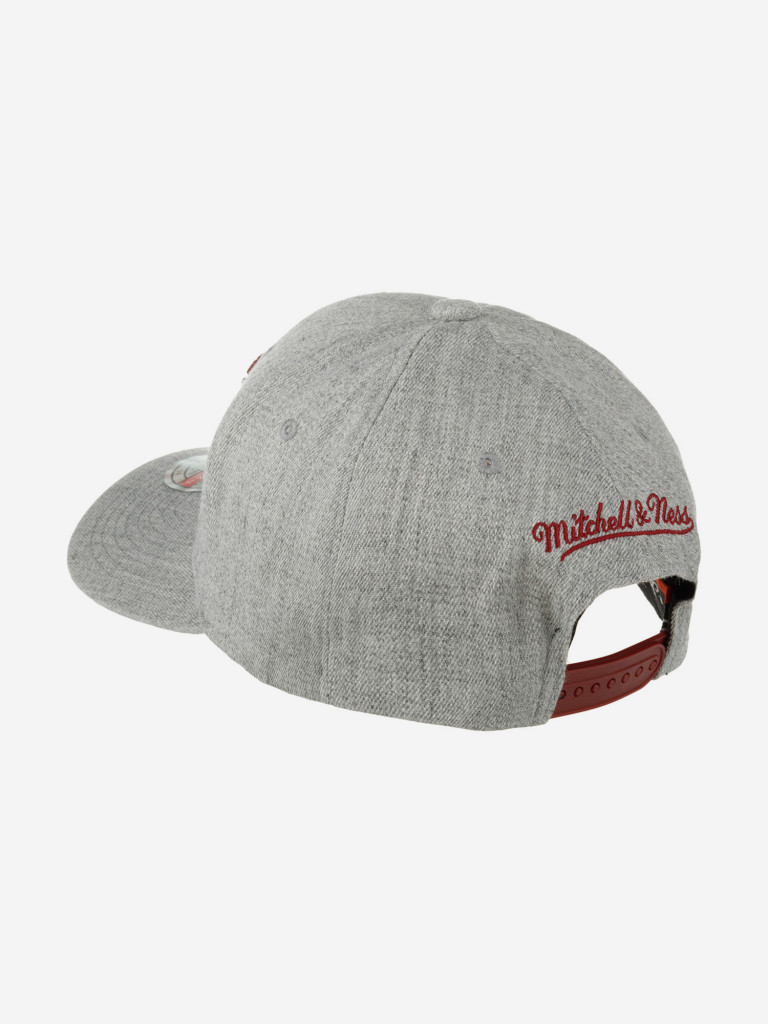 Бейсболка MITCHELL NESS HHSS3273-CCAYYPPPGYHT Cleveland Cavaliers NBA (серый)