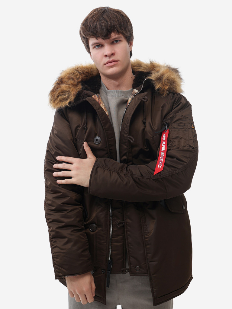 Парка зимняя мужская N-3B Regular Fit Alpha Industries