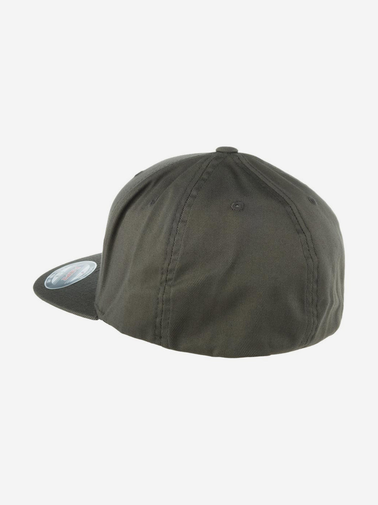 Бейсболка с прямым козырьком FLEXFIT 6277FV (серый)