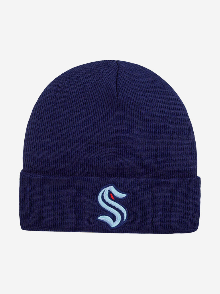 Шапка с отворотом AMERICAN NEEDLE 39712A-SEK Seattle Kraken Basic NHL