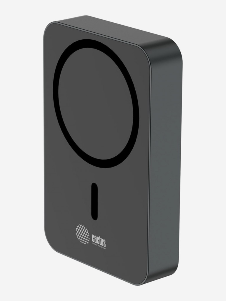 Мобильный аккумулятор Cactus CS-PBFSTA-10 000 10 000 mAh 22.5 W 4.5 A USB-C беспров.зар. черный