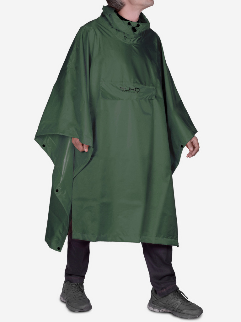 Дождевик-пончо Germostar Suho хаки