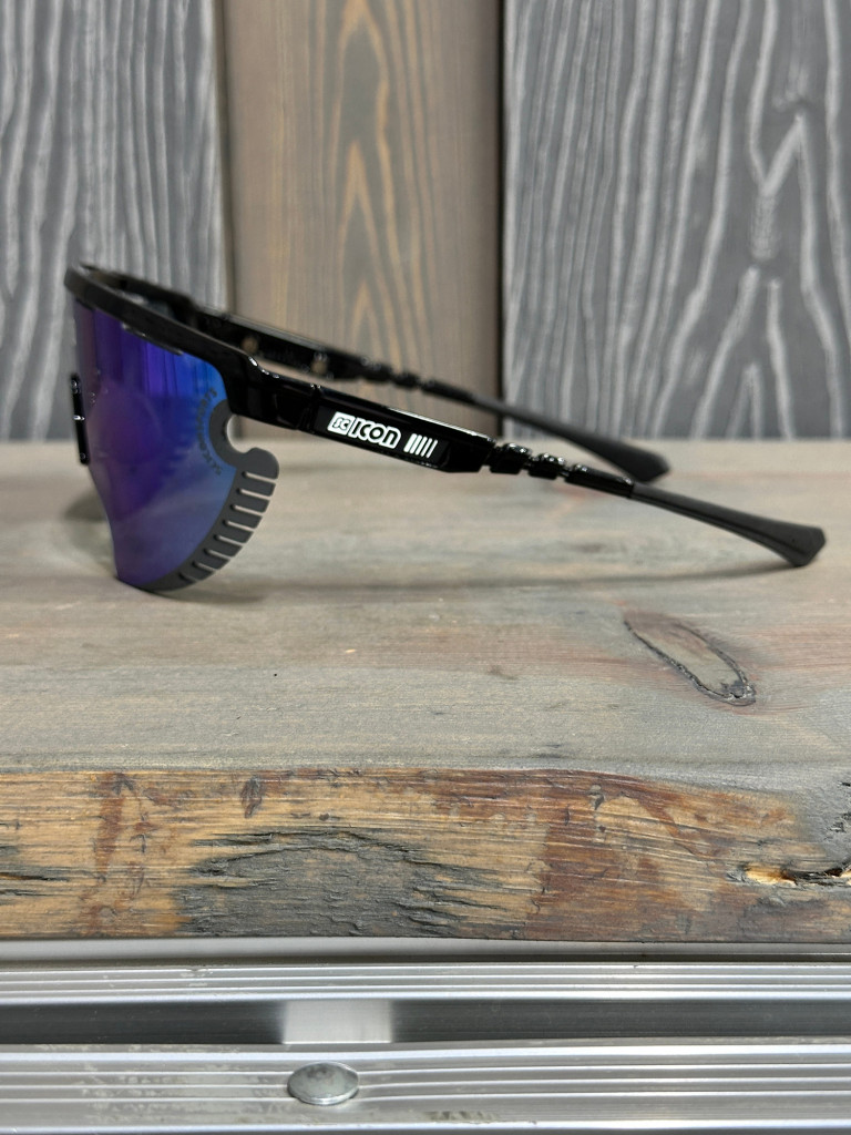 Очки спортивные Scicon AeroWing Lamon оправа Black Gloss линза SCNPP Multimirror Blue
