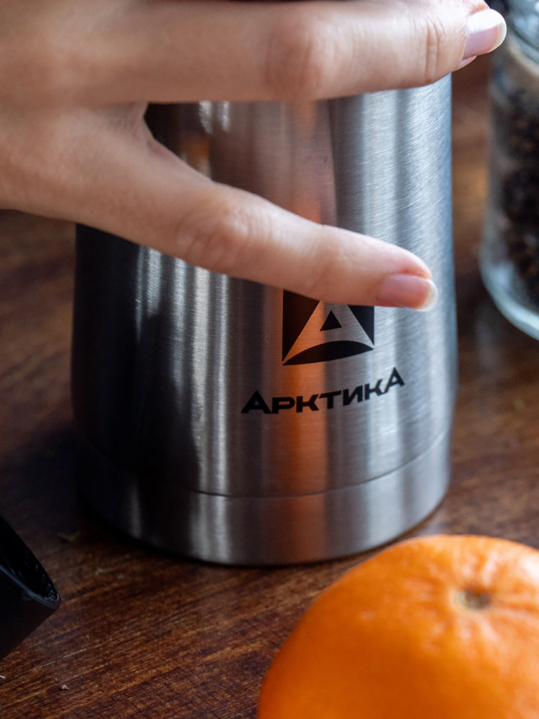 Термокружка Арктика, с ситечком 750 мл, сталь