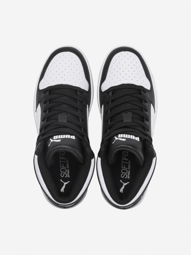 фото Кеды детские puma rebound layup sl jr, черный