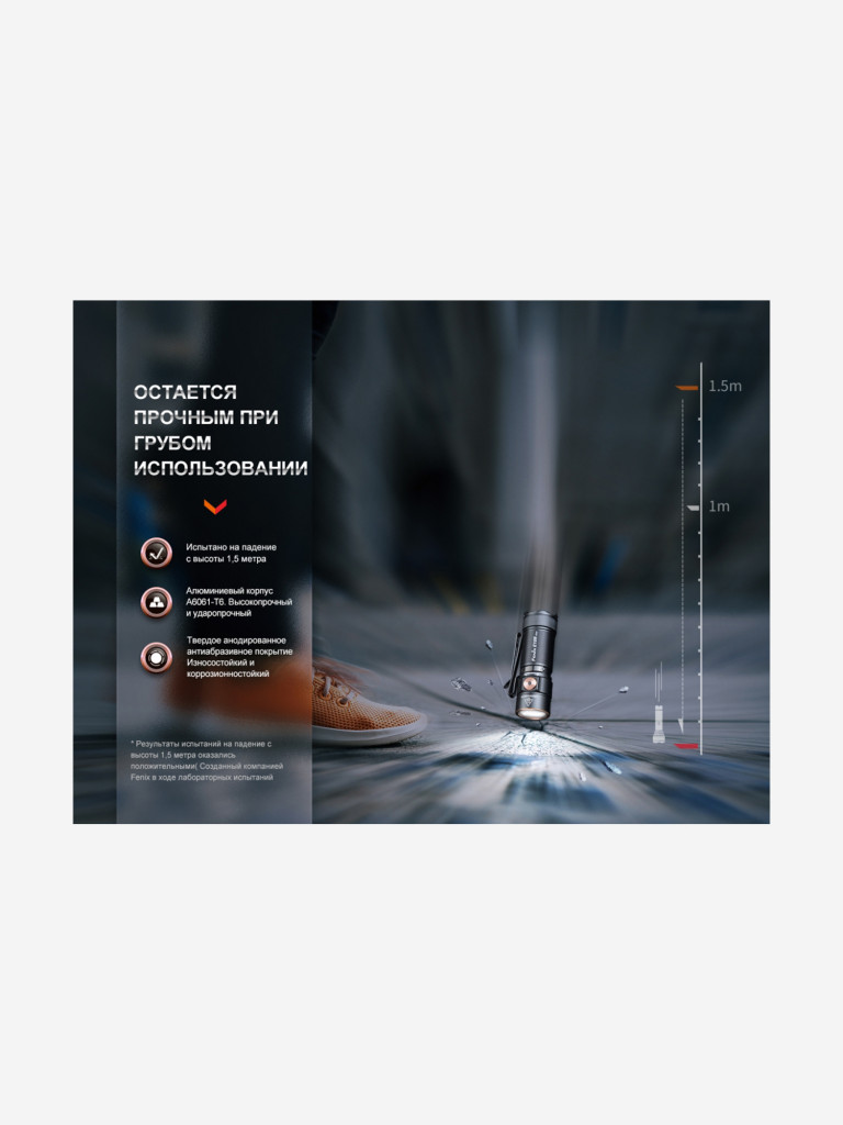 Фонарь Fenix E18R Cree XP-L HI LED