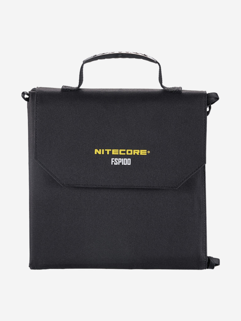 Солнечная панель NITECORE FSP100 способен заряжать NSP200*2ч-NSP400*4.5ч-NSP600*6ч