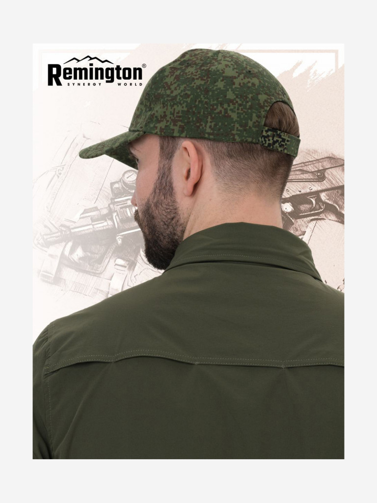 Бейсболка Remington тактическая Tactical Cap AR-15 Russia Camo