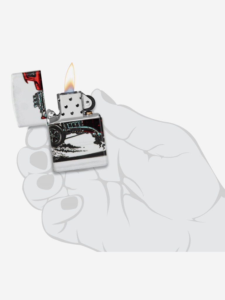 Зажигалка бензиновая ZIPPO 48660 Hot Rod