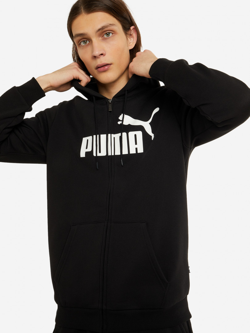 фото Толстовка мужская puma ess big logo, черный