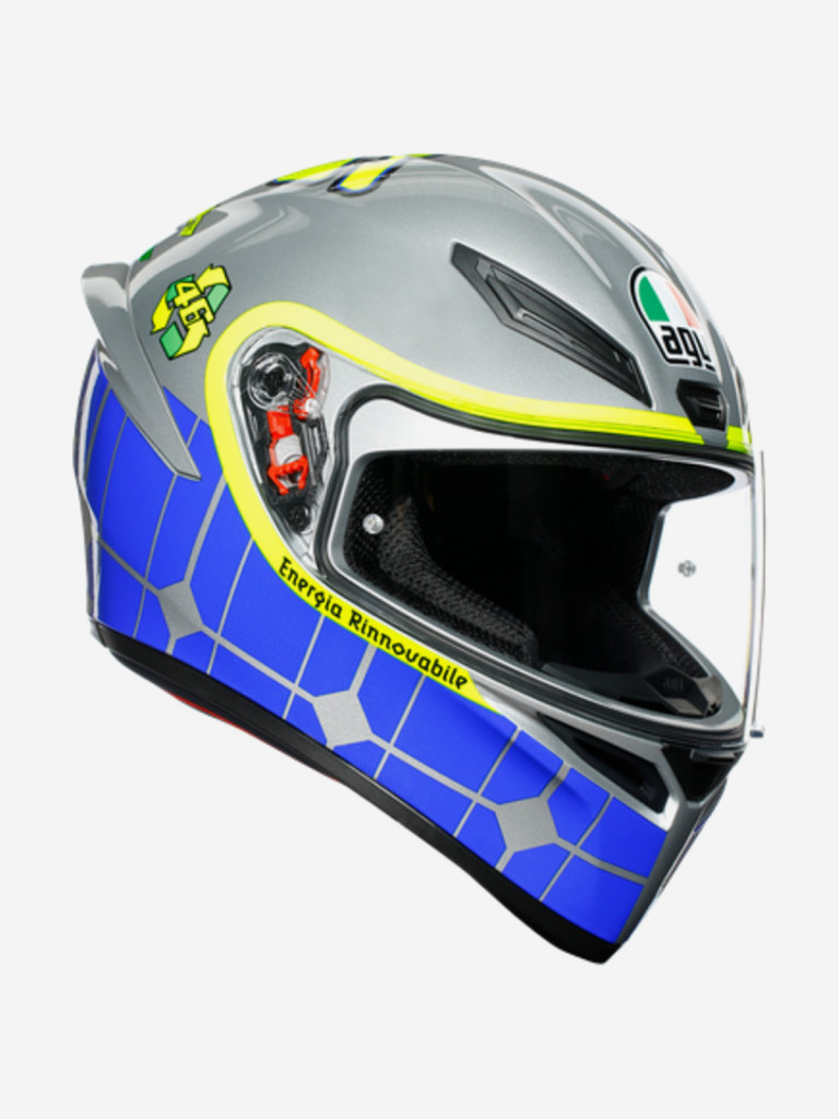 Мотошлем интеграл AGV K-1 TOP Rossi Mugello 2015