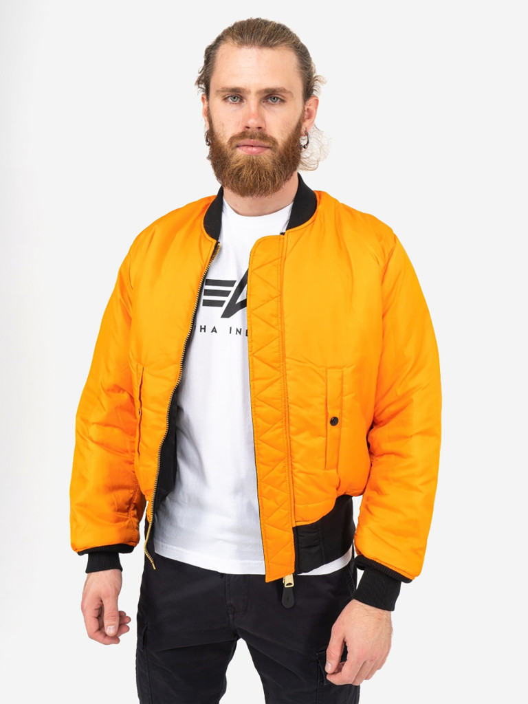 Бомбер утепленный мужской MA-1 Alpha Industries