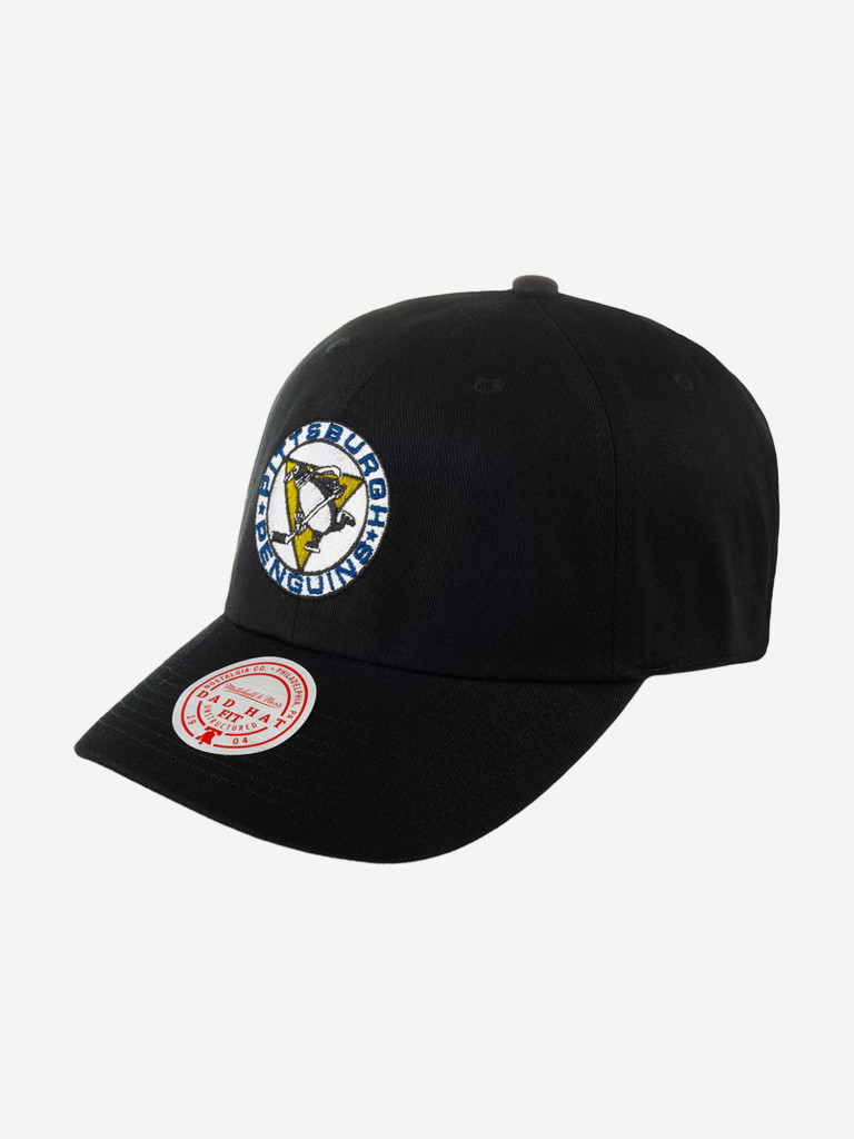 Бейсболка MITCHELL NESS HLUX5369-PPEYYPPPBLCK Pittsburgh Penguins NHL (черный)