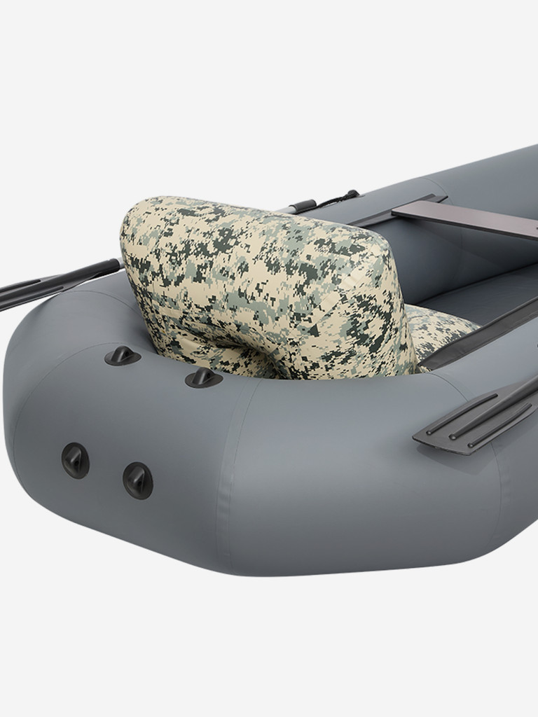 Надувное кресло в лодку ПВХ камуфляж