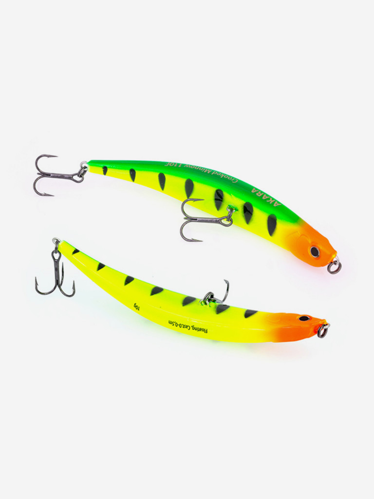 Воблер Akara Crooked Minnow 110F 10 гр. (5/14 oz 4,3 in) A102