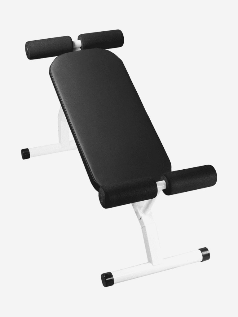 Скамья 2в1 Sportlim Пресс + Гиперэкстензия Белая