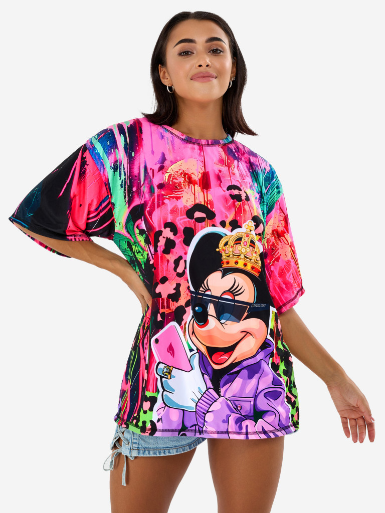 Футболка женская Bona Fide OVERSIZE T-shirt "Vivid"