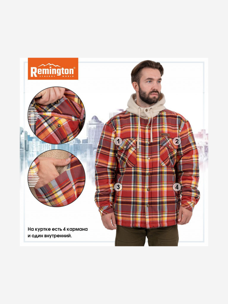 Куртка-рубашка Remington Champion New Red