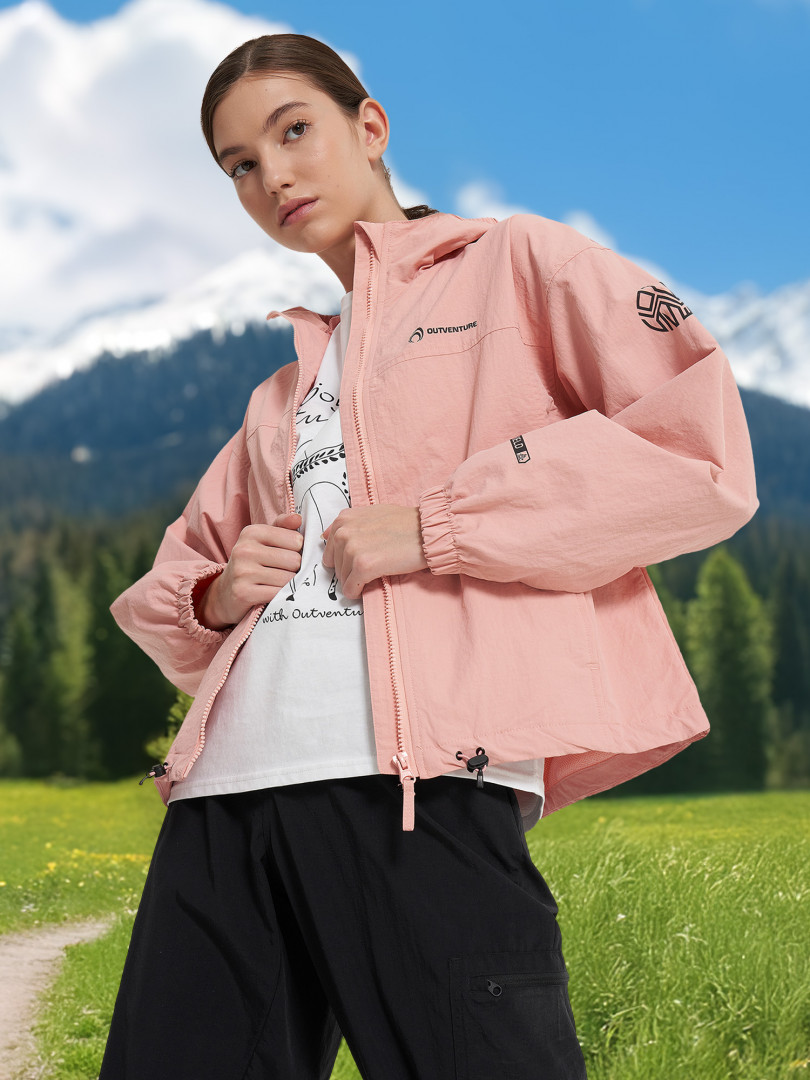 Ветровка для девочек Outventure Оранжевый 3999₽