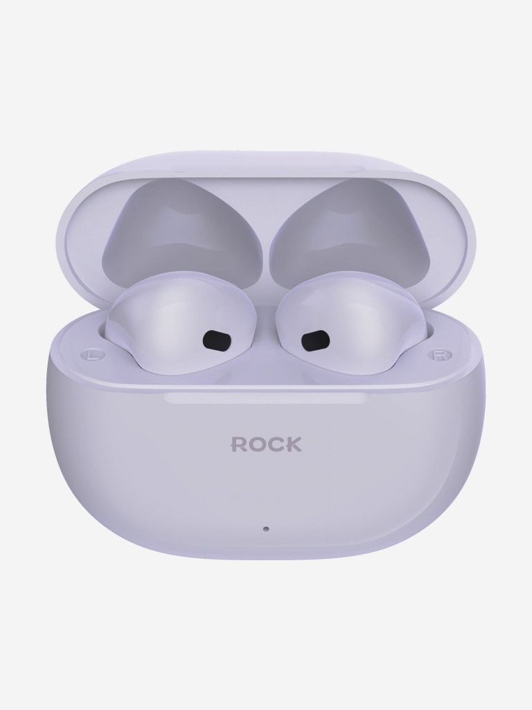 Беспроводные наушники ROCK EB600 TWS Bluetooth Earphones пурпурные