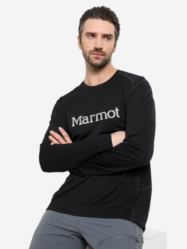 Лонгслив мужской Marmot Windridge with Graphic
