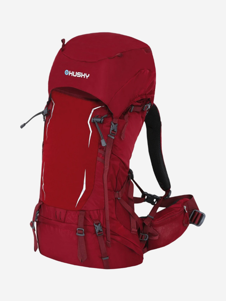 Рюкзак туристический RONY , 50 л, бордовый