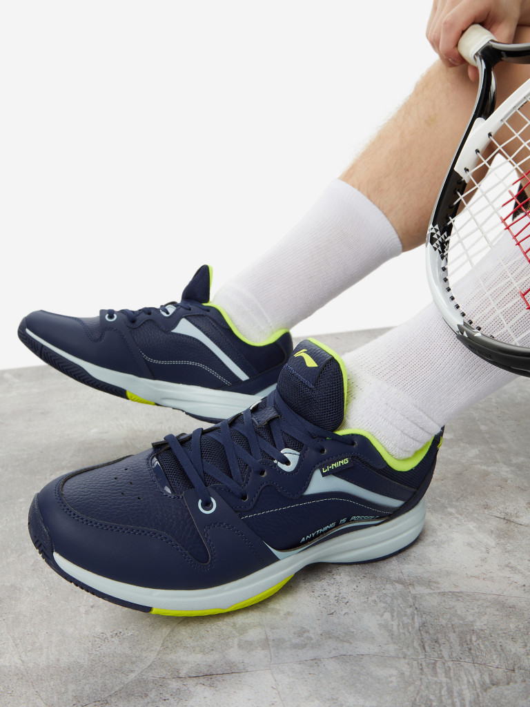 Кроссовки мужские Li-Ning синий цвет — купить за 5499 руб., отзывы в  интернет-магазине Спортмастер