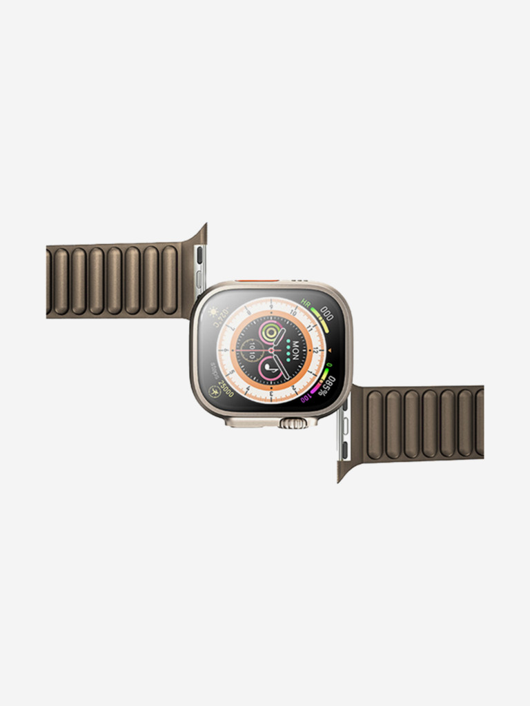 Ремешок для часов Apple Watch Ultra/49/45/44/SE/42 mm KEEPHONE Fine Woven Оригинал, сильные магниты — Taupe