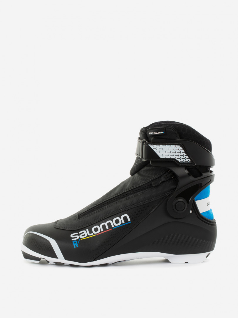 фото Ботинки для беговых лыж salomon r/prolink, черный