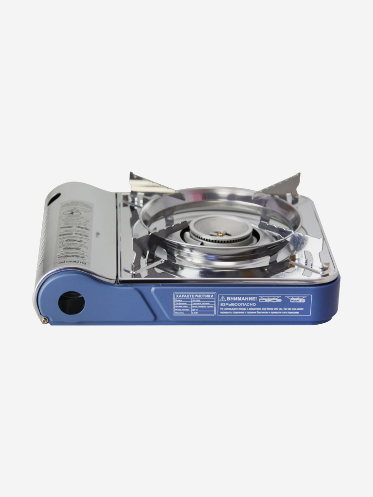 Газовая плита Ice Cube GS-3800 SP, 2.9 кВт, 200 г/ч, переходник