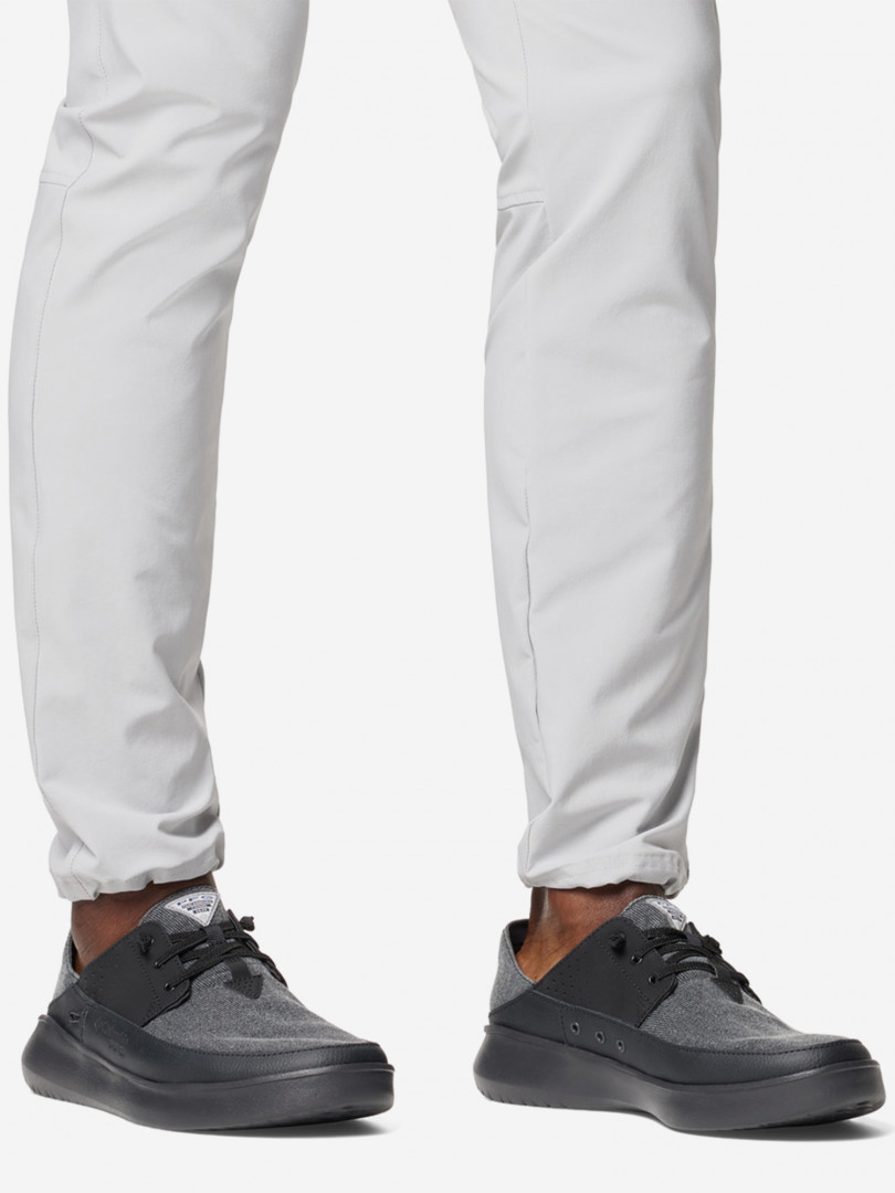 фото Слипоны мужские columbia boatside relaxed pfg, черный